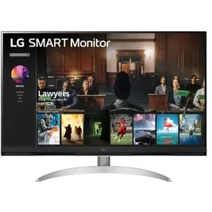 Ecran PC LG 32SQ700S-W.AEU - 32 pouces - 4K - VA - 5ms - USB Type-C pas cher