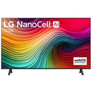 TV LED 4K - LG - 43NANO81 - 108 cm - Processeur Alpha 5 AI - Smart TV pas cher