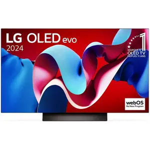 LG TV OLED evo AI C4 48 (121 cm) 2024 Smart TV 4K UHD - OLED48C44LA pas cher