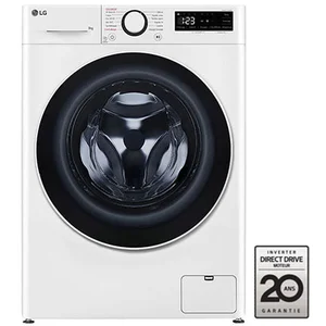 Comparateur de prix : LG Lave linge hublot à induction F94R50WHS, 9 kg, 1400 T/min, A  