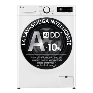 Laveuse-sécheuse Lg D4R3009NSWB Blanc pas cher