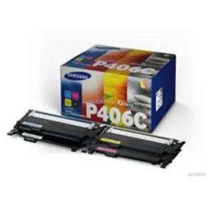 Samsung CLT-P406C Kit Rainbow Original pour CLP365/CLX-3305 Noir pas cher