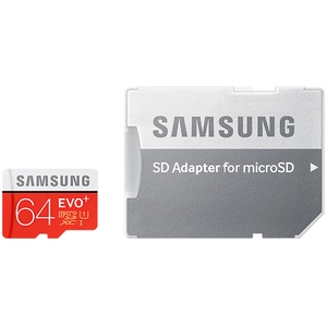 Comparateur de prix : Samsung Samsung EVO+ MB-MC64DA - Carte mémoire flash (adaptateur micr...