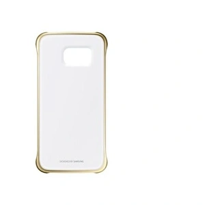 Comparateur de prix : Samsung Coque de Protection Slimline pour Samsung Galaxy S6 - Or Métallisé/Transparent