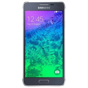 Samsung Galaxy Alpha Smartphone débloqué 4G (Ecran : 4.7 pouces - 32 Go - Android 4.4 KitKat) Noir (import Europe pas cher