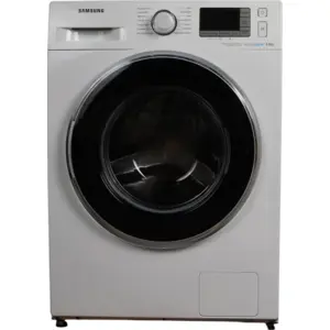 Samsung WF80F5EBW4W - Machine à laver - largeur : 60 cm - profondeur : 55 cm - hauteur : 85 cm - chargement frontal - 8 kg - 1400 tours/min - blanc pas cher