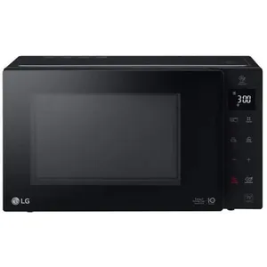 LG MH7235GIB - Four micro-ondes grill - pose libre - 32 litres - 1200 Watt - noir pas cher