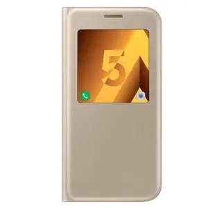 Etui folio Samsung Or pour A5 2017 pas cher