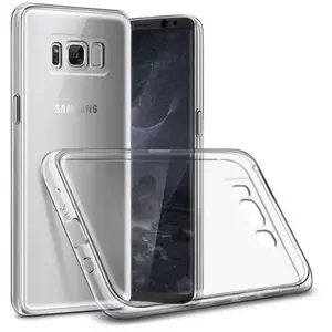 Comparateur de prix : Samsung Original Coque Transparente pour Samsung Galaxy S8 Plus - Argent