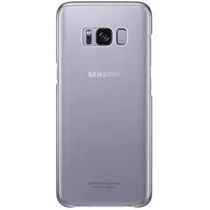 Comparateur de prix : Samsung Original Coque Transparente pour Samsung Galaxy S8 Plus - Violet