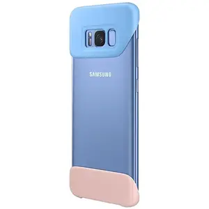 Comparateur de prix : Samsung Original Coque Pop Bicolore pour Samsung Galaxy S8 Plus - Bleu/Pêche