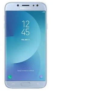 Smartphone Samsung Galaxy J7 2017 Double SIM 16 Go Bleu/Argent pas cher
