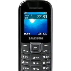 Samsung E1200, téléphone portable, couleur noire