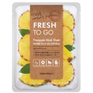 Comparateur de prix : TONYMOLY Fresh To Go Pineapple Mask Sheet Masque visage 1000 g
