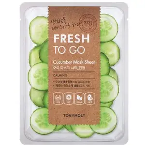 TonyMoly Fresh To Go Masque au Concombre Feuille 22g pas cher