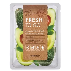 Comparateur de prix : TONYMOLY Fresh To Go Avocado Mask Sheet Masque visage 1000 g