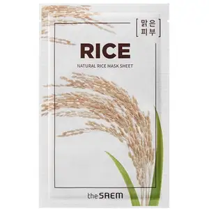 The Saem Natural Mask Sheet Rice masque tissu hydratant et lissant 21 mlVendu pardocmorris