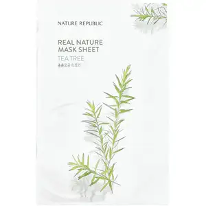 NATURE REPUBLIC Real Nature Tea Tree Mask Sheet masque tissu purifiant... pas cher