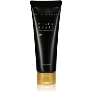Holika Holika Prime Youth Black Snail mousse nettoyante à l'extrait de bave d'escargot 100 ml pas cher