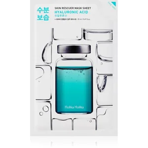 Comparateur de prix : Holika Holika Skin Rescuer Hyaluronic Acid masque hydratant en tissu à l'acide hyaluronique 20 ml