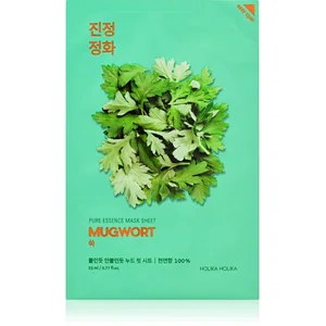 Comparateur de prix : Holika Holika Pure Essence Mugwort masque tissu apaisant 23 ml