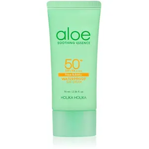 Holika Holika Aloe Soothing Essence crème solaire waterproof SPF 50+ 70 ml pas cher