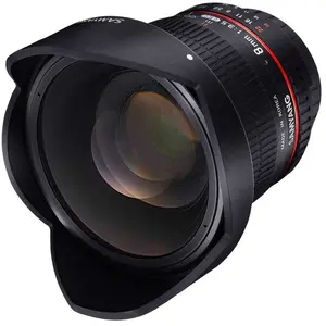 Objectif reflex Samyang 8mm f/3,5 UMC CS II Fisheye Noir pour Canon EF