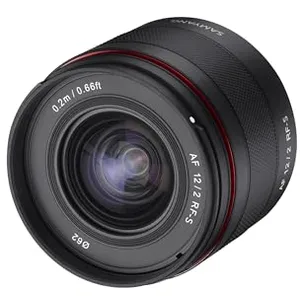 Samyang AF 12mm F/2.0 Canon RF-S pas cher