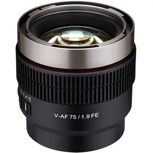 Comparateur de prix : Samyang SYCAF75-NEX MILC Objectif de cinéma Noir