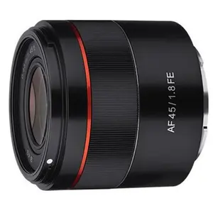 Comparateur de prix : Samyang AF 45mm F1.8 FE MILC/SLR Objectif standard Noir