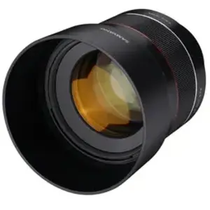 Comparateur de prix : Objectif hybride Samyang AF 85mm f/1.4 noir pour Sony FE