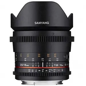 Samyang Objectif De L´appareil Photo 16 Mm T2.6 Ed As Umc Vdslr Ii Nikon F pas cher