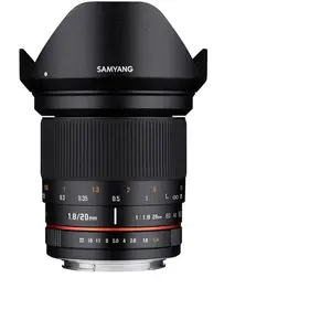Comparateur de prix : Samyang 20mm F1.8 ED AS UMC SLR Objectif large Noir