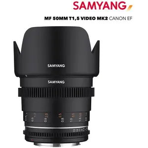 Comparateur de prix : Samyang VDSLR 50mm T1.5 MK2 MILC Objectif de cinéma Noir
