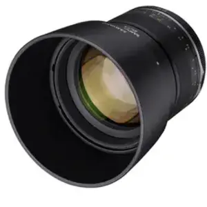 Comparateur de prix : Objectif Samyang MF 85mm F1.4 MK2 Monture Fuji X Parasol Amovible Noir