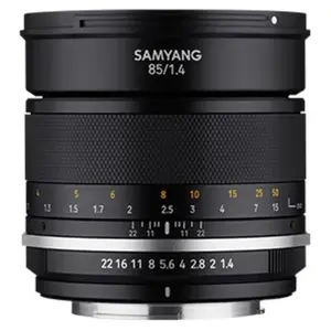 Comparateur de prix : Samyang MF 85mm F1.4 MK2 MILC Objectif standard Noir