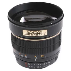 Objectif reflex Samyang 85 mm f/1.4 Asphérical IF; Monture Sony Alpha pas cher