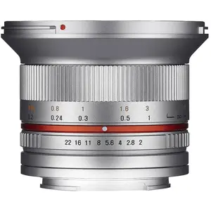Comparateur de prix : F2.0 12 mm Samyang Objectif à mis'au point manuelle pour Fuji X Argenté