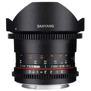 Comparateur de prix : Objectif SAMYANG 8mm T3.8 V-DSLR UMC UMC CSII pour FUJI