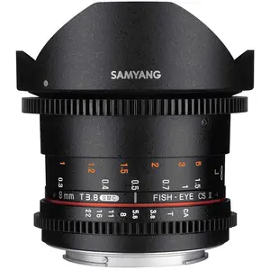 Comparateur de prix : Samyang 8mm T3.8 Fish-eye CS II VDSLR II Sony E