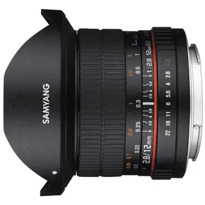 SAMYANG Objectif 12mm F/2,8 Fisheye compatible avec avec Sony FE TUVendu parcarrefour