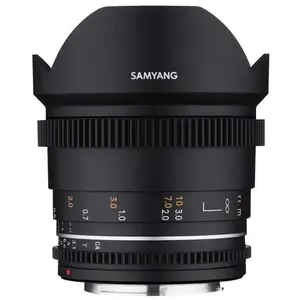 Comparateur de prix : Samyang VDSLR 14mm T3.1 MK2 SLR Noir
