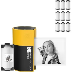 Pack Appareil Photo Thermique Kodak Memo Shot ERA MS100 + 9 Rouleaux  ...