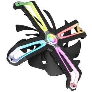 Ventilateur de boitier Zalman ZM-SF140 PWM RGB 14cm (Noir)