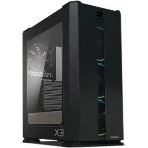 Zalman X3 BLACK unité centrale Midi Tower Noir pas cher