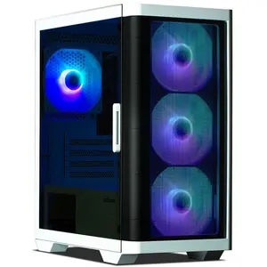 Comparateur de prix : Zalman M4 WHITE unité centrale Mini Tower Noir, Blanc