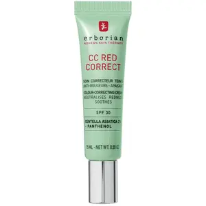 Comparateur de prix : Erborian CC Red Correct getönte Creme LSF 30 15 ml