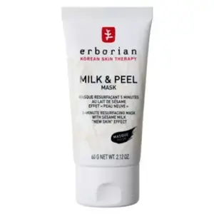 Comparateur de prix : Erborian Milk & Peel Masque resurfaçant 5 minutes au lait de sésame
