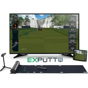 Comparateur de prix : ExPutt Ex500d Simulateur de Golf Unisexe, Noir, Taille Unique