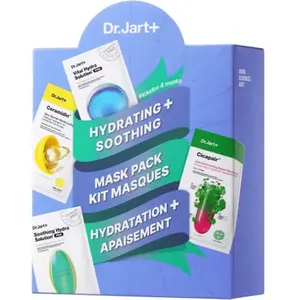 Dr Jart Kit 4 masques Hydratation + Apaisement pas cher